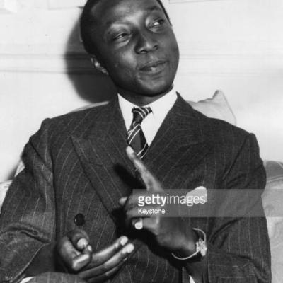 1st December 1953 The Exiled Kabaka Of Buganda Now Uganda Kabaka Sir Edward Mutesa Ii 1924 1981 In London 